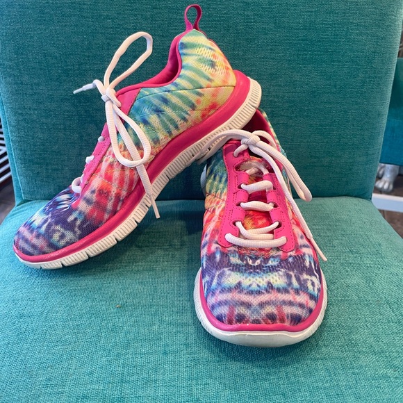 Skechers sketch-knit memory foam shoes size 6 - Picture 2 of 4